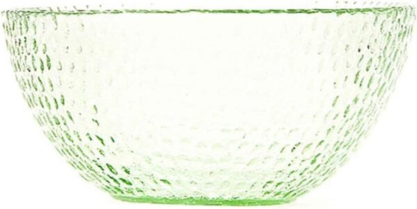 Clear Transparent Glass Fruit Candy Bowl