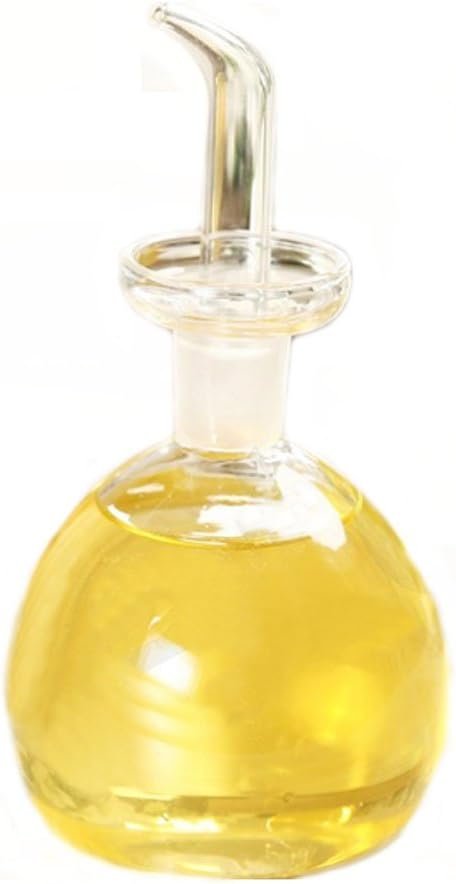 8oz Round Pot Shape Oil and Vinegar Bottle