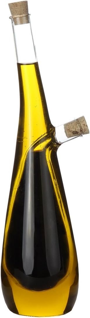 15oz & 10oz Glass Oil and Vinegar Dispenser Set