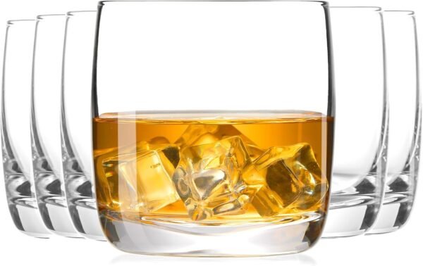 Set of 6 10 5oz Crystal Whiskey Glasses