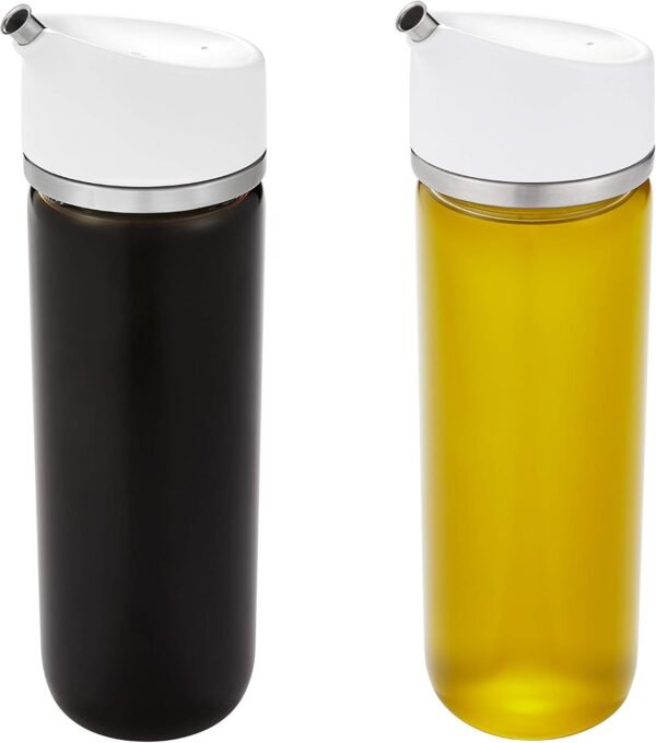 2 Piece Precision Pour Oil & Vinegar Dispenser Set