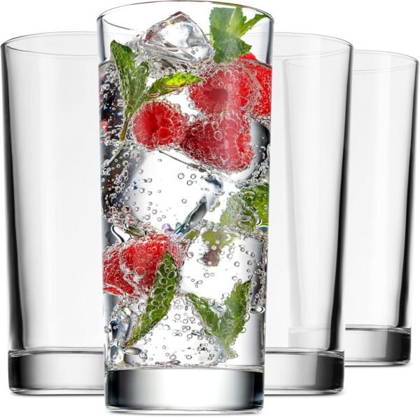 Set of 4 14oz Italian Highball Glasses